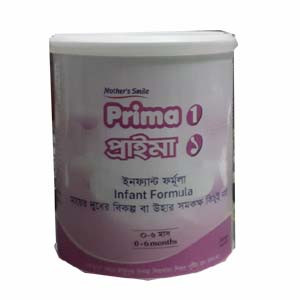 প্রাইমা ওয়ান 400 গ্রাম দুধ।